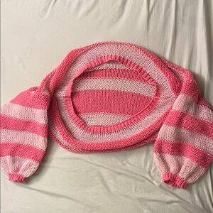 Striped Pink Bowlero Sweater